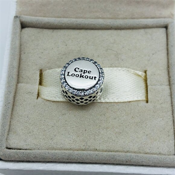 🧜🏾♀️🎀Pandora Cape Lookout Charm Cape Lookout State Park Bead Charm - Picture 3 of 6